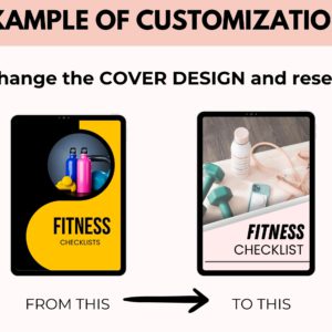 Fitness Checklist Printable with Private Label Rights (PLR)